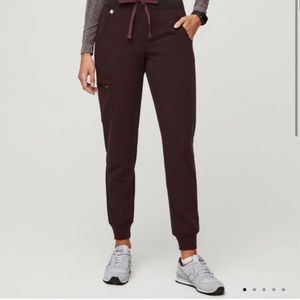 Figs women’s espresso Zamora high rise joggers, xxs!